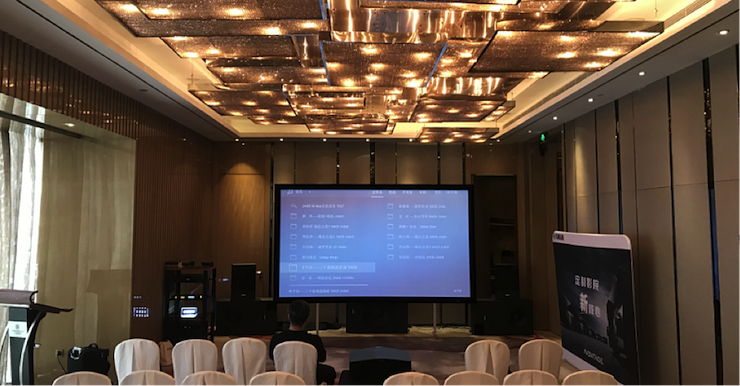 腾博会官网参与真4K巡展团队武汉站 巡展活动
